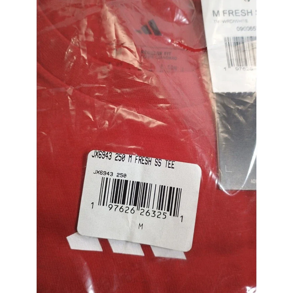 Adidas Fresh SS TEE Red T Shirt